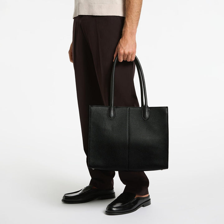 Without Warning Bag - Black Tote Bag Status Anxiety