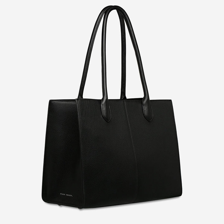 Without Warning Bag - Black Tote Bag Status Anxiety
