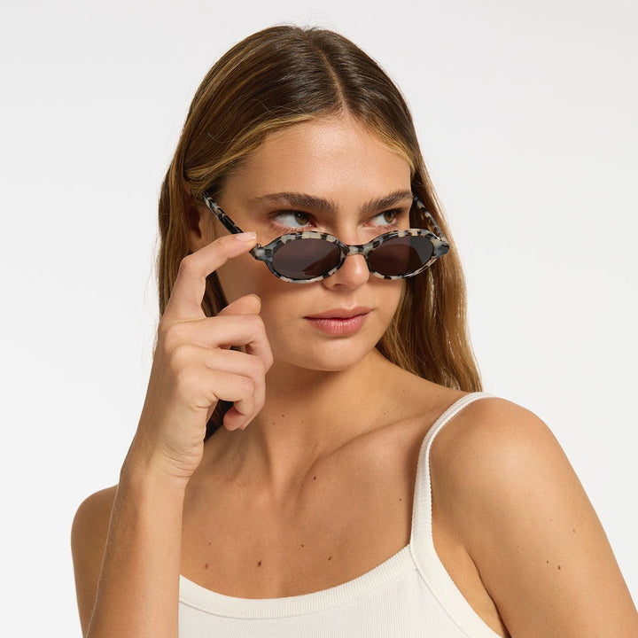Wonder Sunglasses - White Tort Status Anxiety