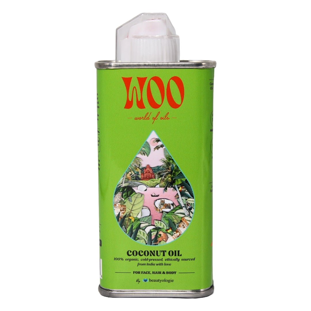 WOO Coconut Oil – Pure Coconut Luxury for Soft, Hydrated Skin & Hair WOO Oils