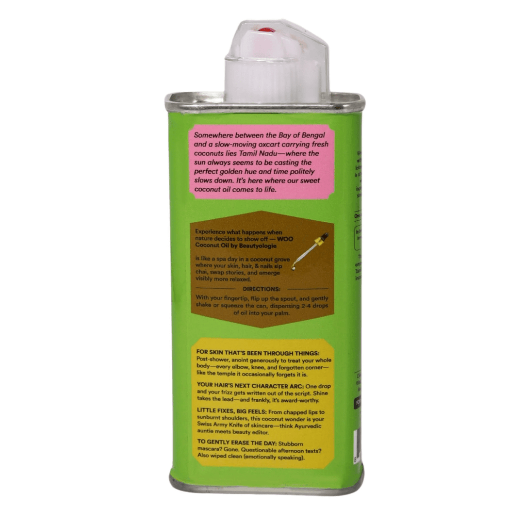 WOO Coconut Oil – Pure Coconut Luxury for Soft, Hydrated Skin & Hair WOO Oils