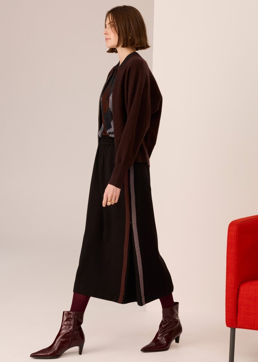 Wyatt Boiled Wool Bomber - Chocolate Coats & Jackets POL