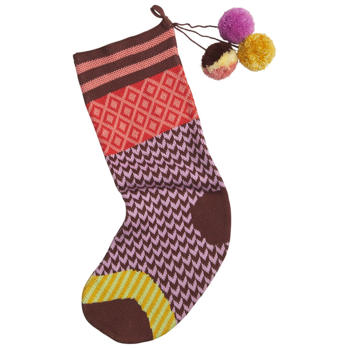 Palmina Knitted Stocking - Orchid