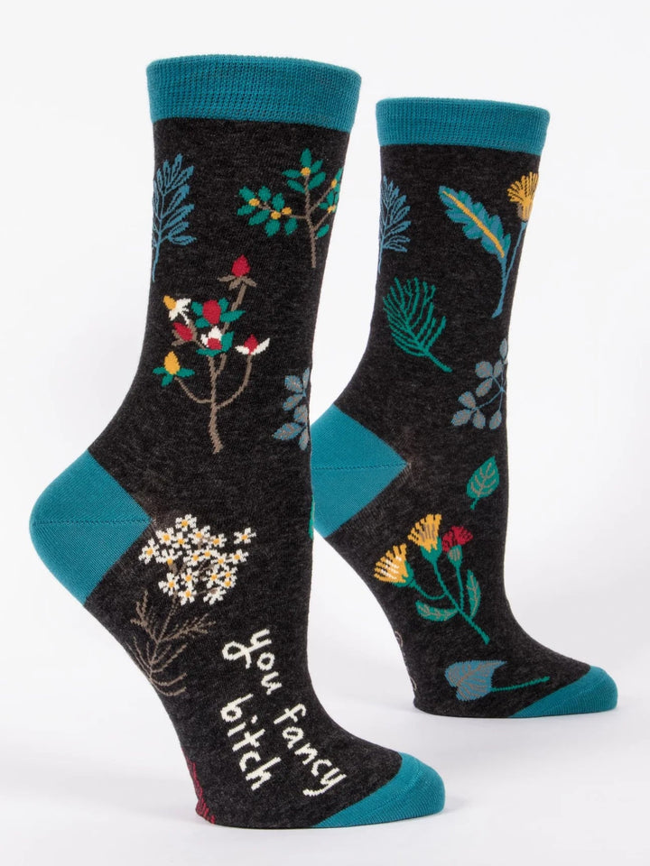 "You Fancy Bitch" Socks socks Blue Q Socks