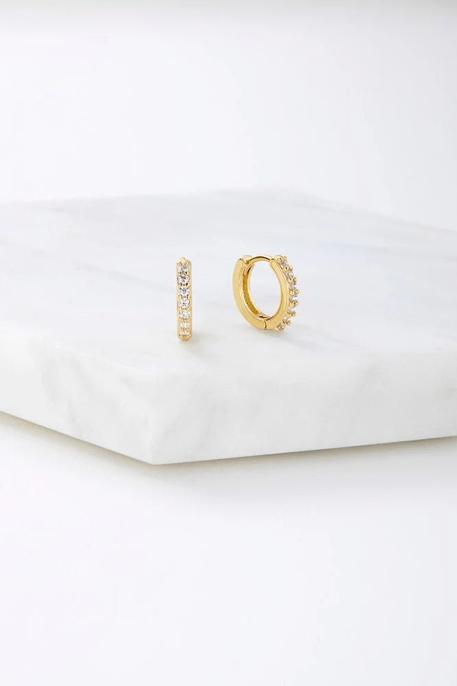 Zafino Ally huggie - gold earing Zafino Jewellery