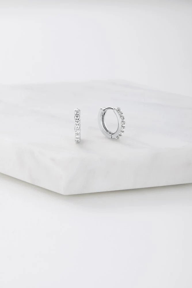 Zafino Ally huggie - Silver earing Zafino Jewellery