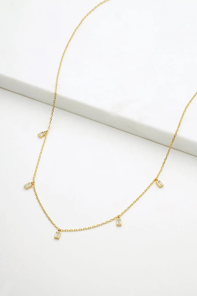 Zafino baguette mini Necklace Necklace Zafino Jewellery
