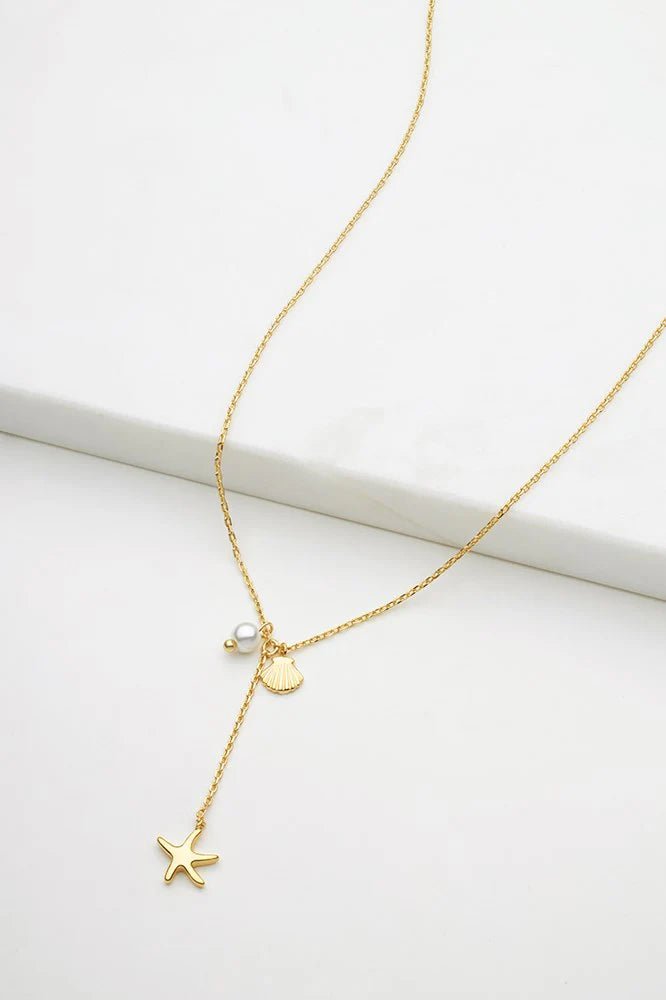 Zafino Starfish mini necklace Necklace Zafino Jewellery