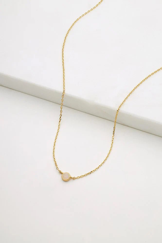 ZafinoSingle Stone mini necklace Necklace Zafino Jewellery