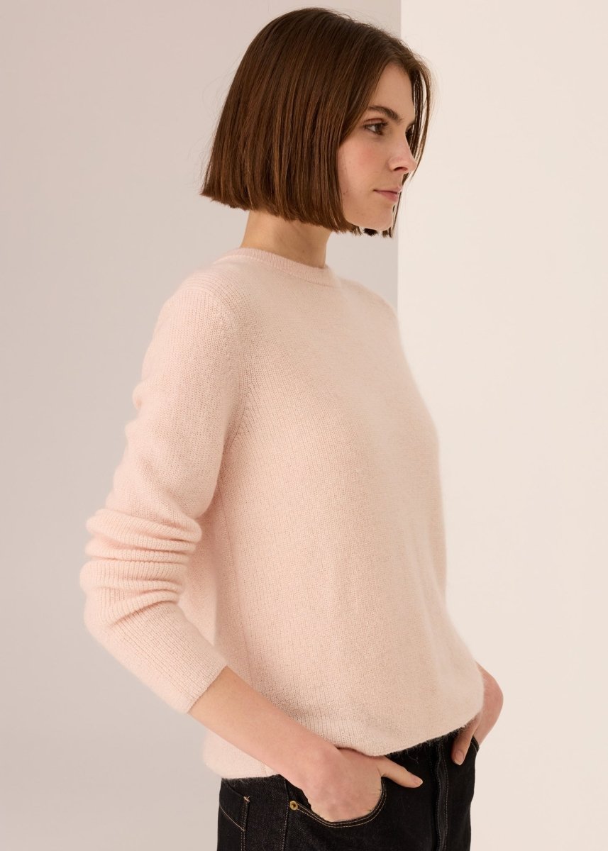 Zane Baby Sequin Knit - Blush Knit POL