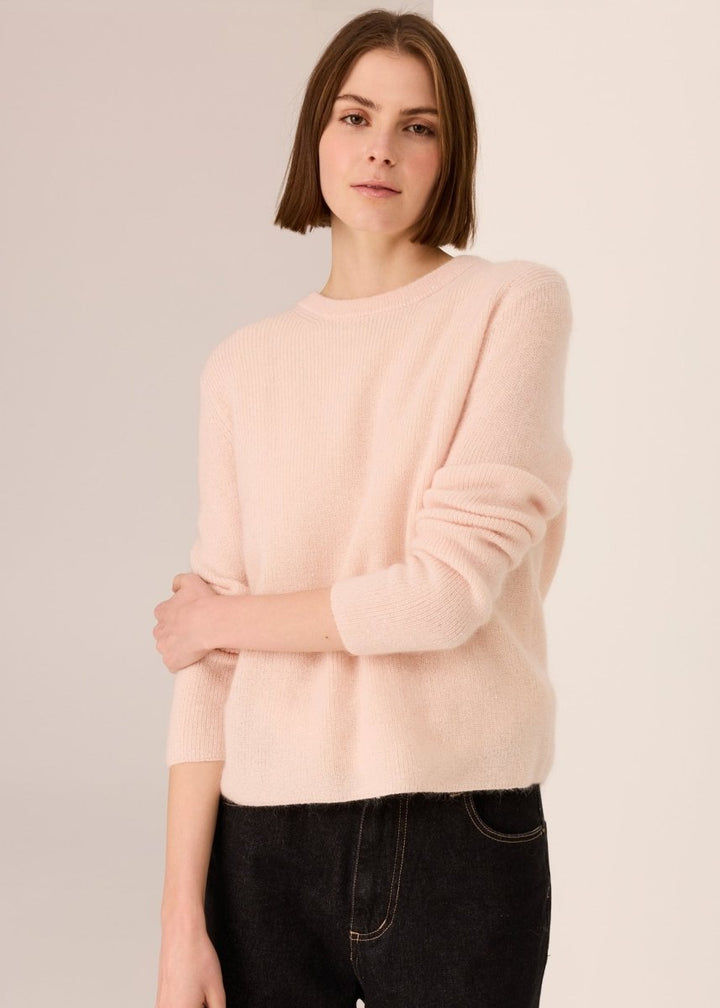 Zane Baby Sequin Knit - Blush Knit POL