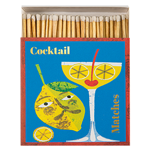Zesty Cocktail Matches | Square - Safety Matches Matches Archivist Gallery | Australia