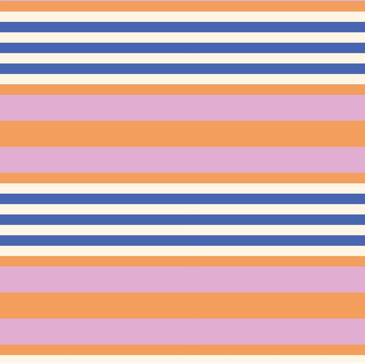 Zip Medium Tote – Capri Stripe - Stanleyandstone