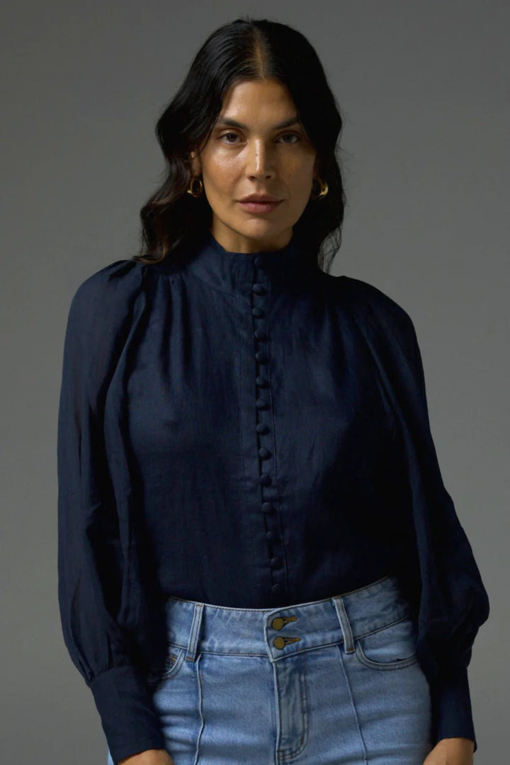 Zoe Kratzmann Atlas Top - Midnight blouse Zoe Kratzmann