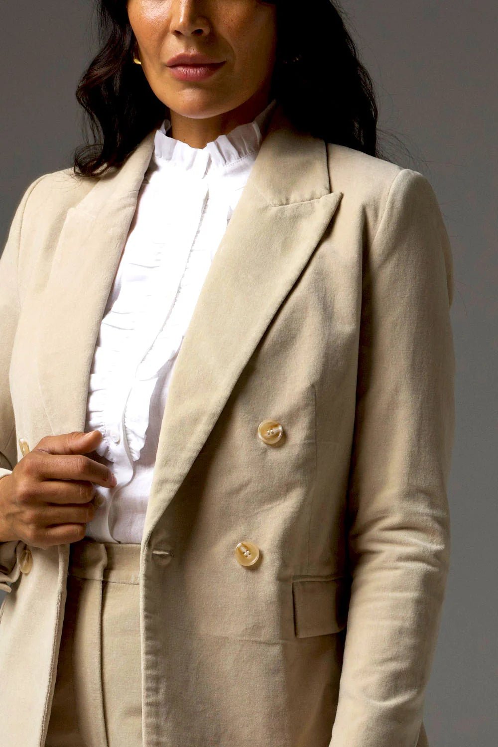 Zoe Kratzmann Conquer Jacket - Sand Jacket Zoe Kratzmann