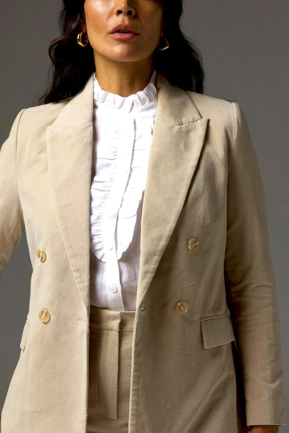 Zoe Kratzmann Conquer Jacket - Sand Jacket Zoe Kratzmann