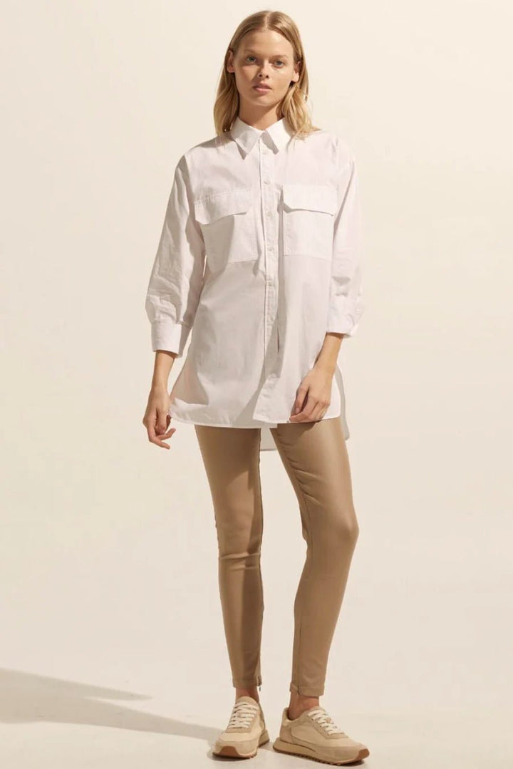 Zoe Kratzmann Contest Pant - Stone Coated Pants Zoe Kratzmann