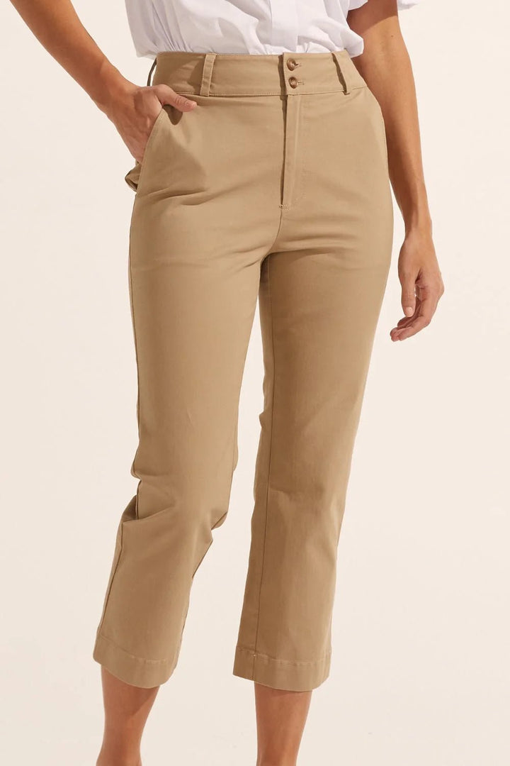 Zoe Kratzmann Forge Pant - Taupe Pants Zoe Kratzmann