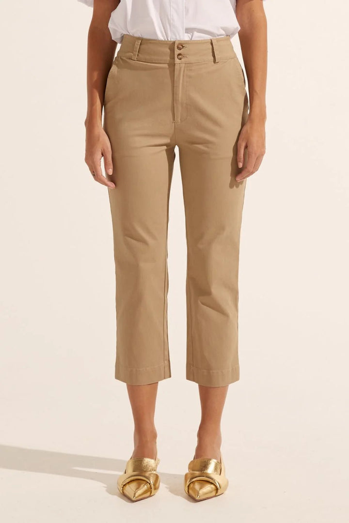 Zoe Kratzmann Forge Pant - Taupe Pants Zoe Kratzmann