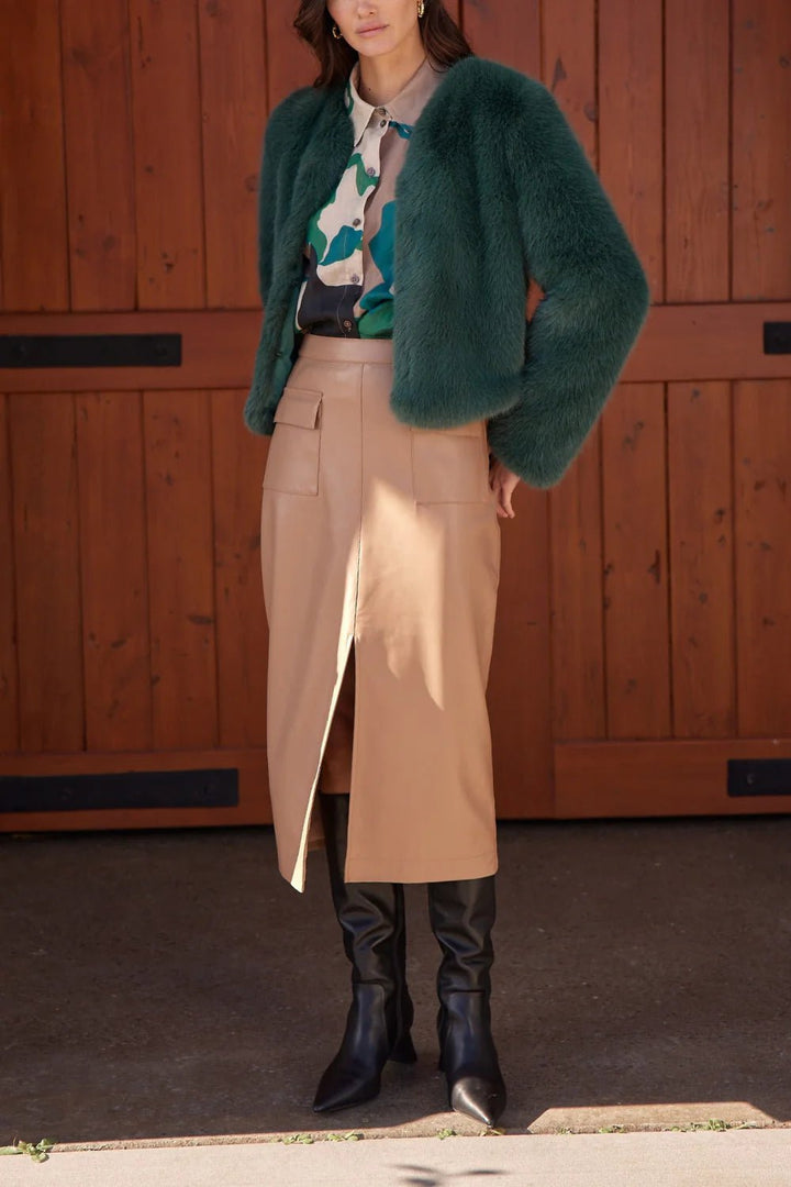 Zoe Kratzmann Glacier Jacket - Emerald Jacket Zoe Kratzmann