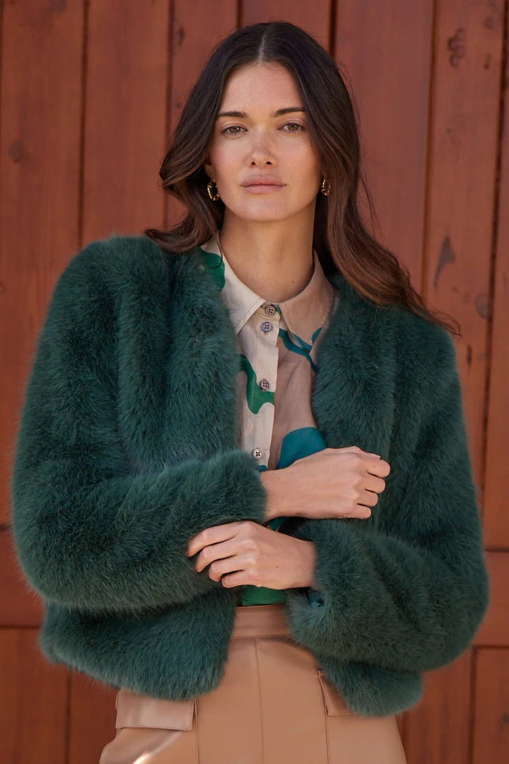Zoe Kratzmann Glacier Jacket - Emerald Jacket Zoe Kratzmann
