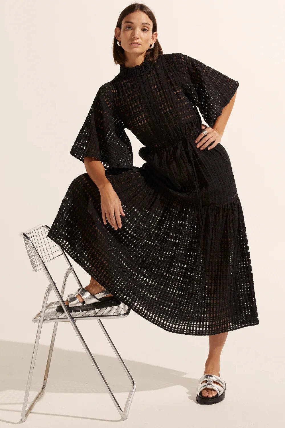 Zoe Kratzmann Navigate dress - black widow Dresses Zoe Kratzmann