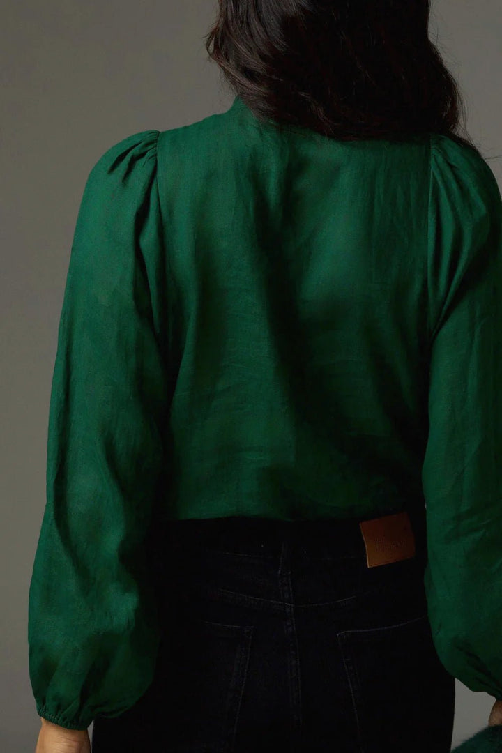 Zoe Kratzmann - Passage Top - Emerald blouse Zoe Kratzmann