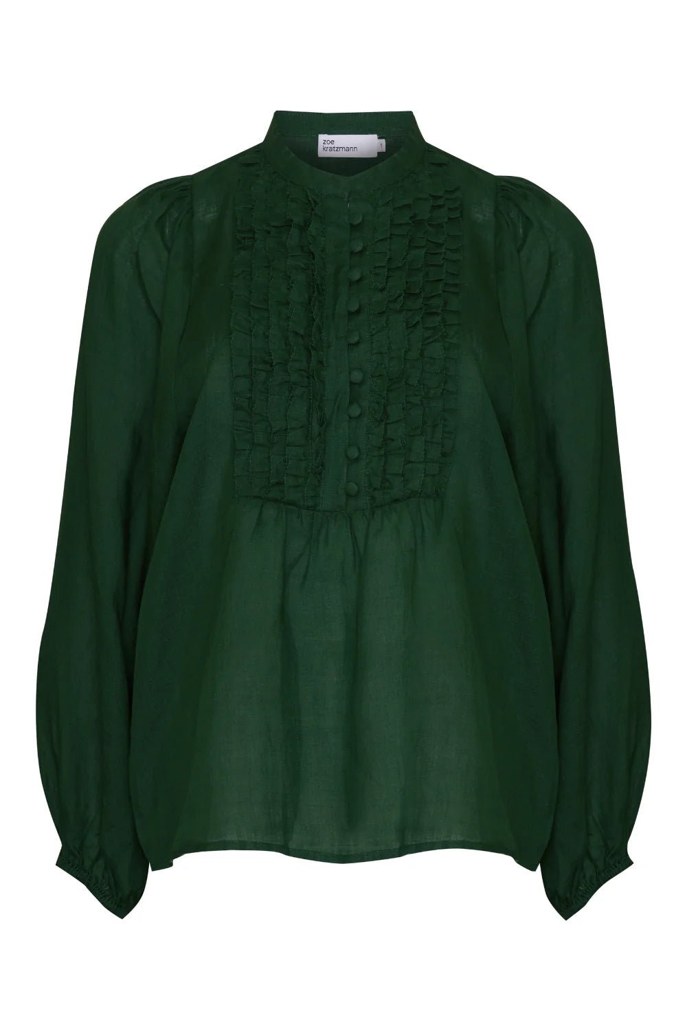 Zoe Kratzmann - Passage Top - Emerald blouse Zoe Kratzmann