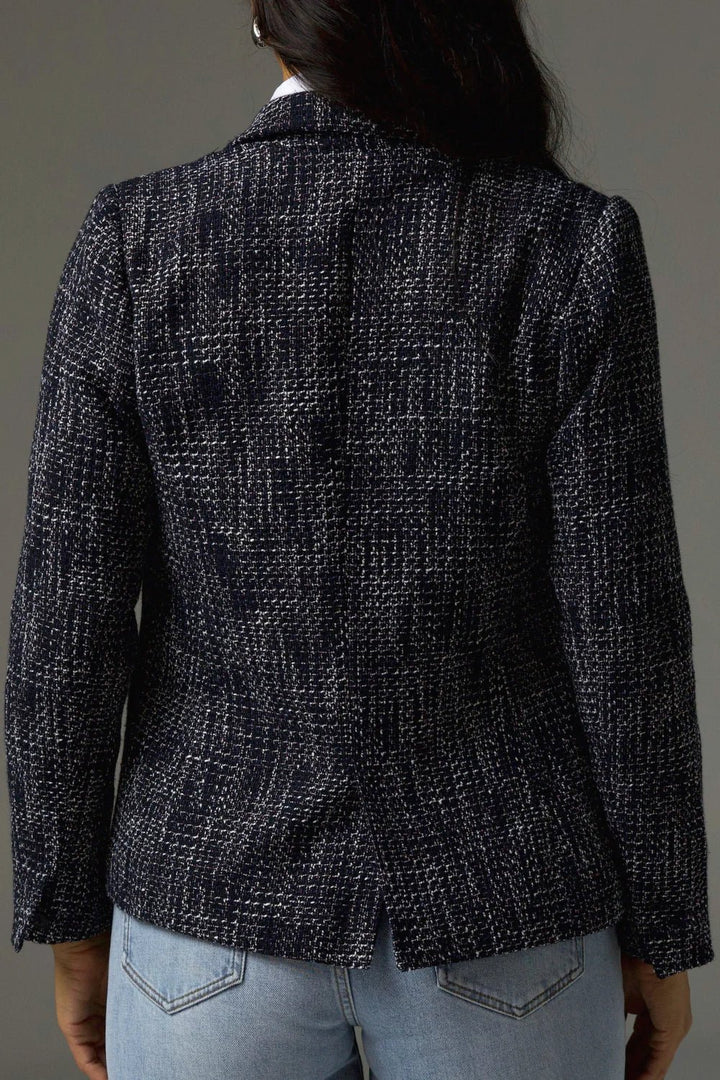 Zoe Kratzmann Poise Jacket - Black / White Boucle Jacket Zoe Kratzmann