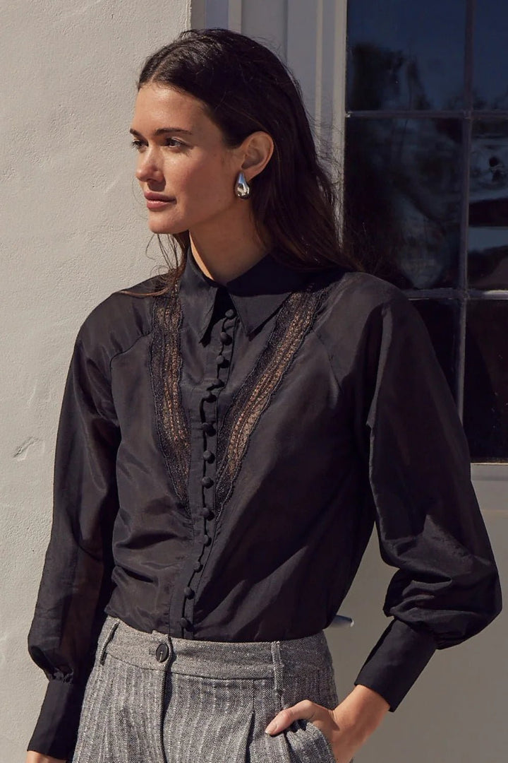Zoe Kratzmann - Purvey Top - Black blouse Zoe Kratzmann