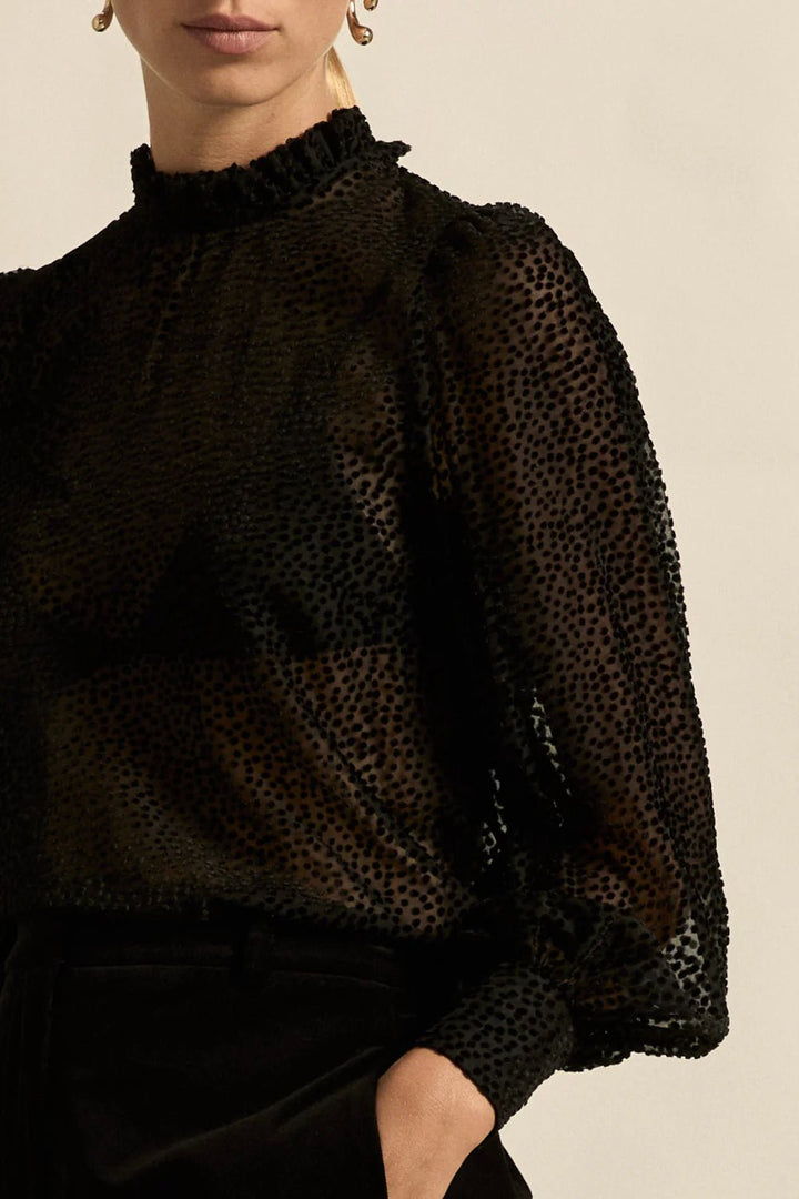 Zoe Kratzmann - Quip Top - Black blouse Zoe Kratzmann