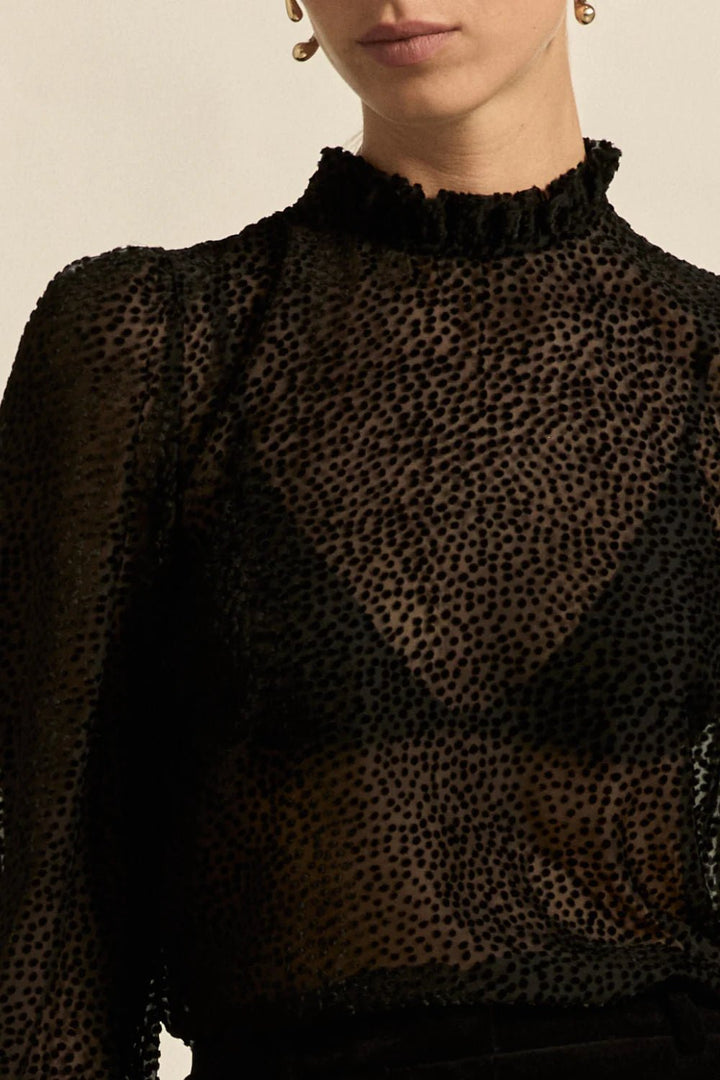Zoe Kratzmann - Quip Top - Black blouse Zoe Kratzmann
