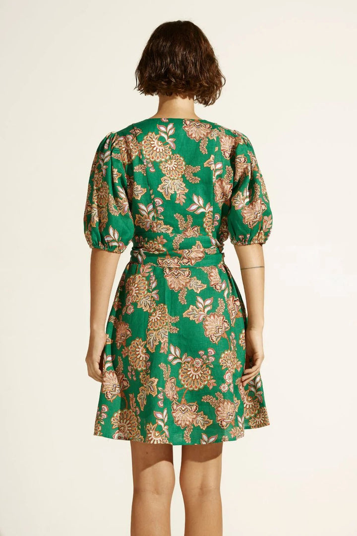 Zoe Kratzmann Quota Dress 0 K'gari Palm Green Dresses Zoe Kratzmann