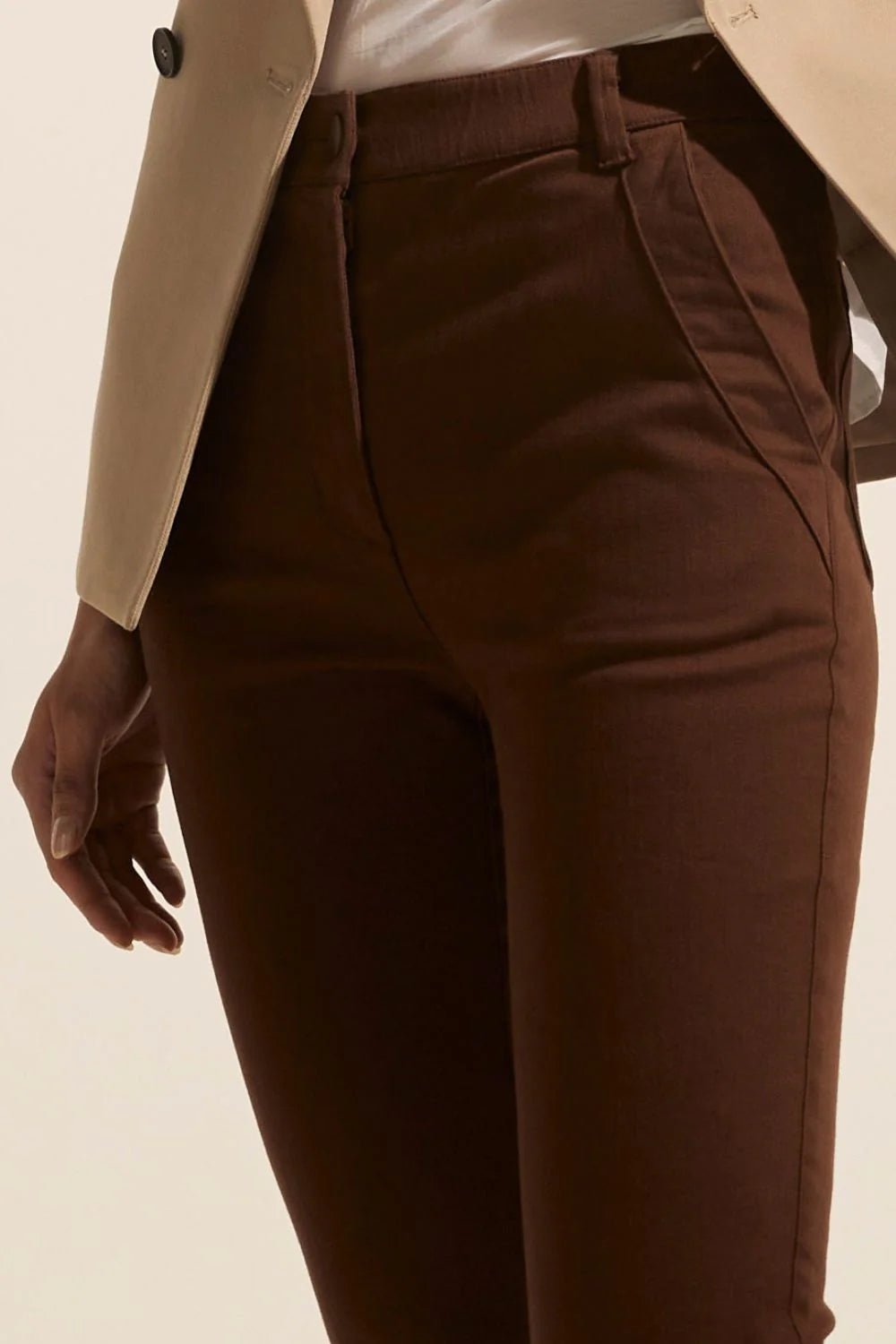 Zoe Kratzmann Source Pant - Chocolate Pants Zoe Kratzmann