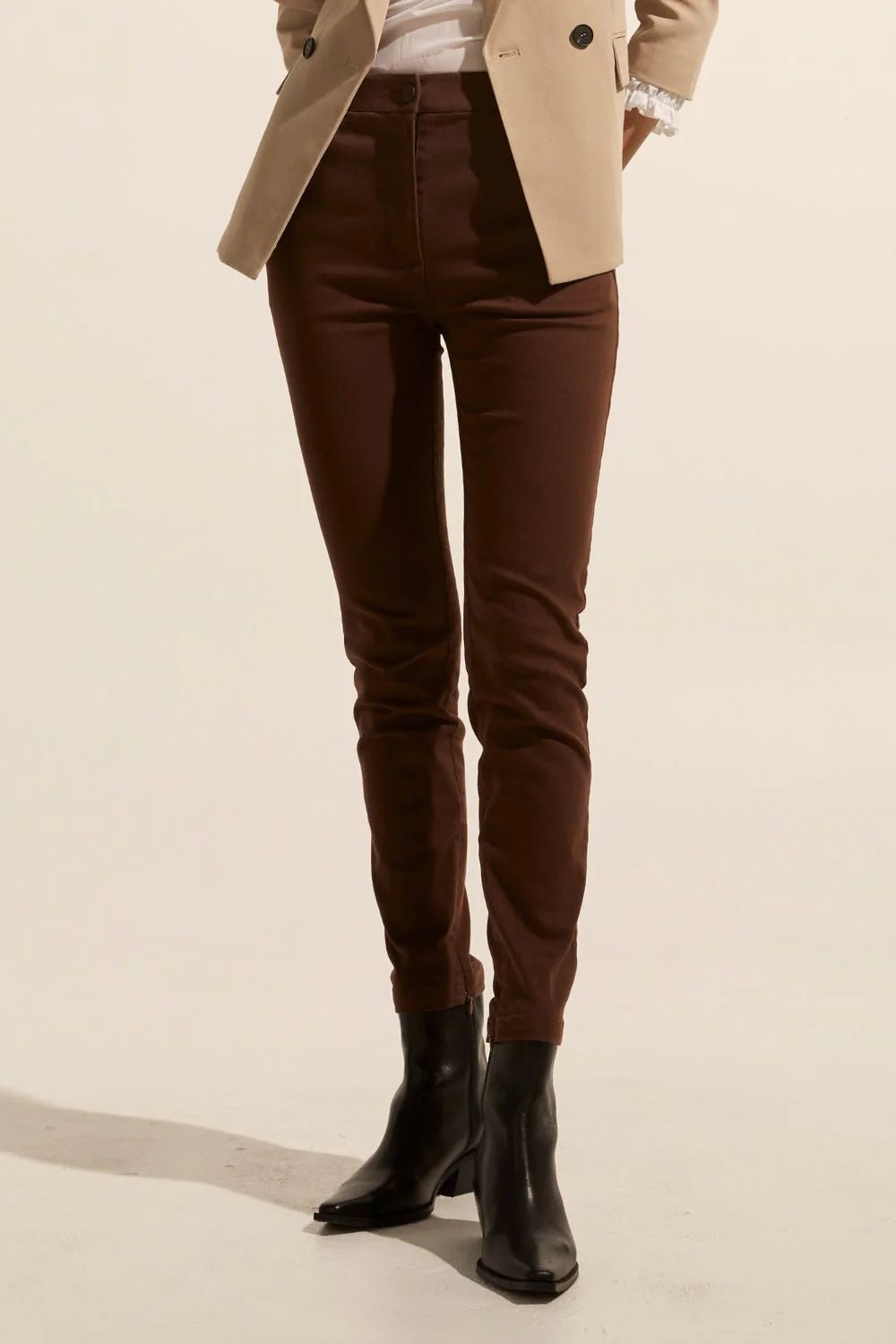 Zoe Kratzmann Source Pant - Chocolate Pants Zoe Kratzmann