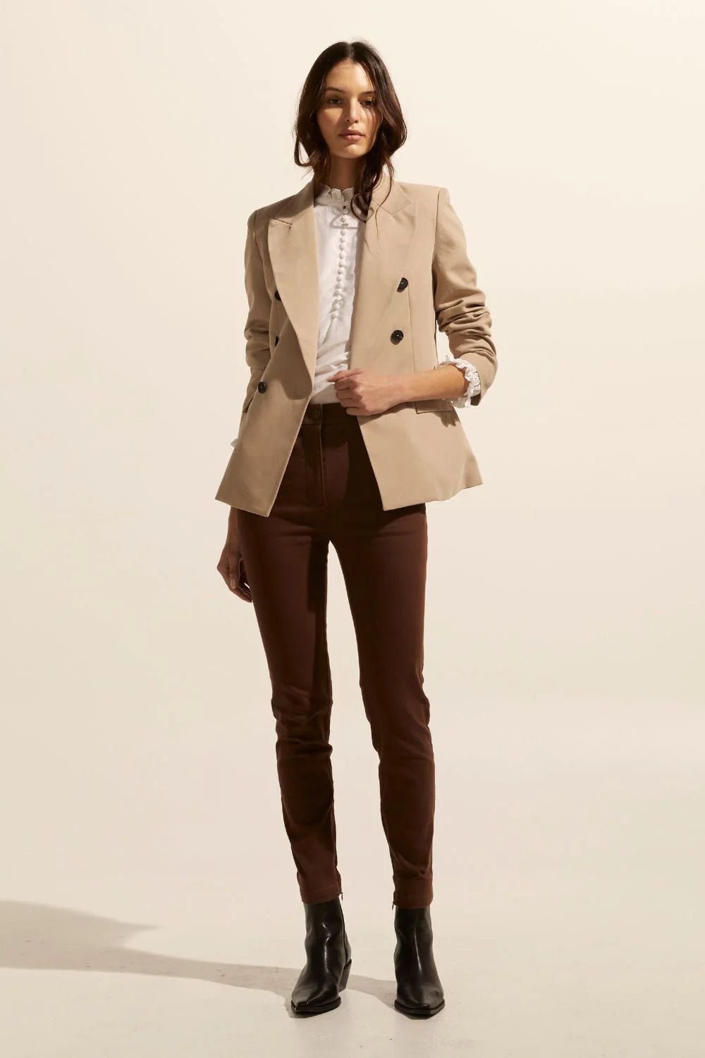 Zoe Kratzmann Source Pant - Chocolate Pants Zoe Kratzmann
