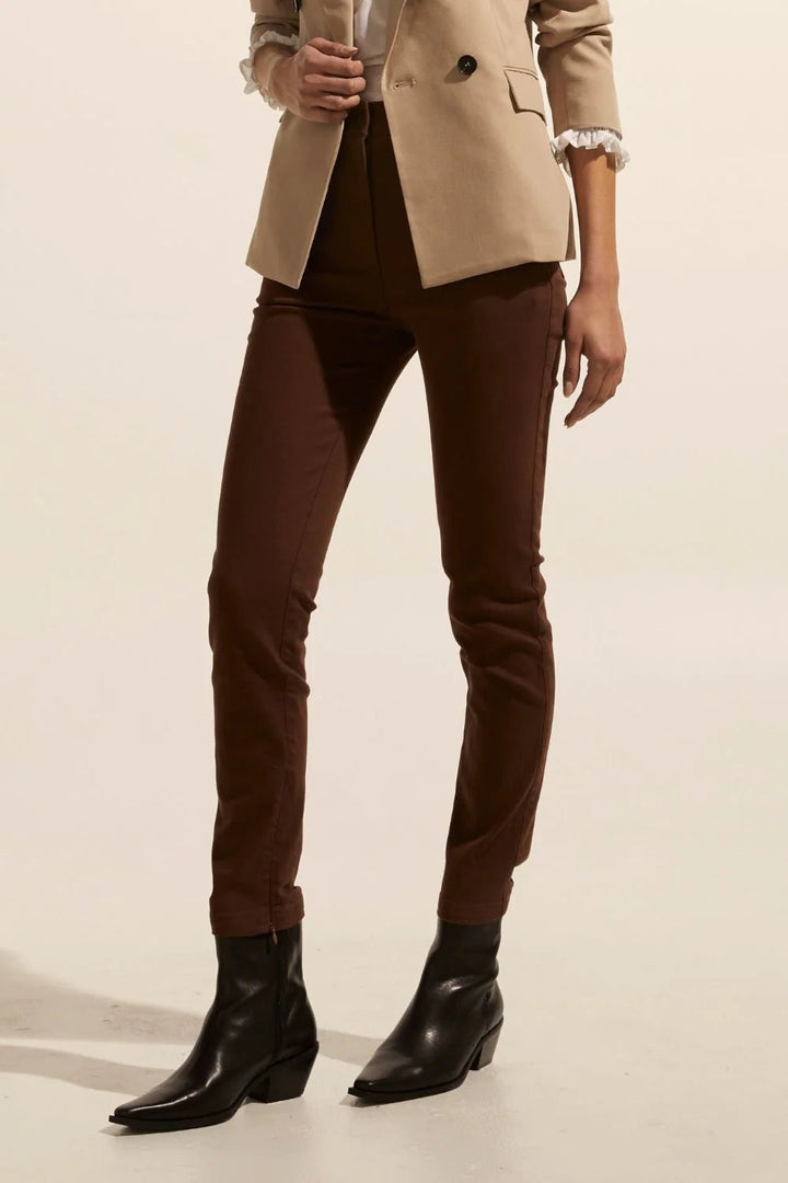 Zoe Kratzmann Source Pant - Chocolate Pants Zoe Kratzmann