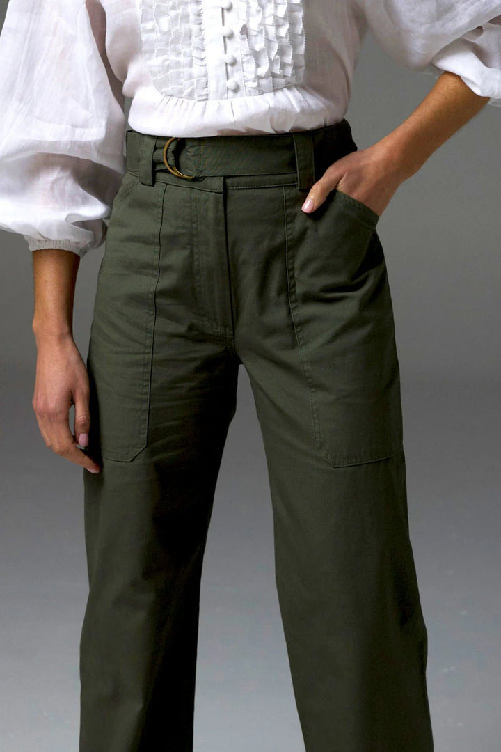 Zoe Kratzmann Sovereign Pant - olive Bottoms Zoe Kratzmann