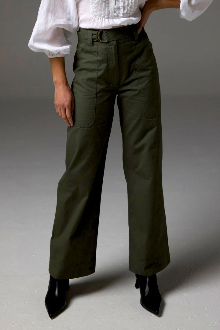 Zoe Kratzmann Sovereign Pant - olive Bottoms Zoe Kratzmann