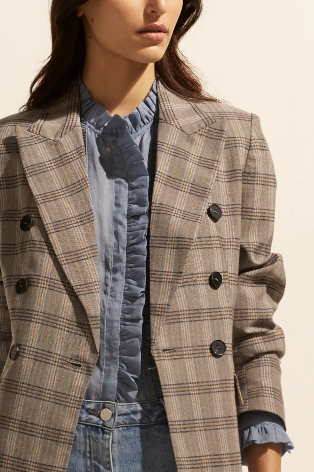 Zoe Kratzmann Spurt Jacket - Mouse Check Jacket Zoe Kratzmann