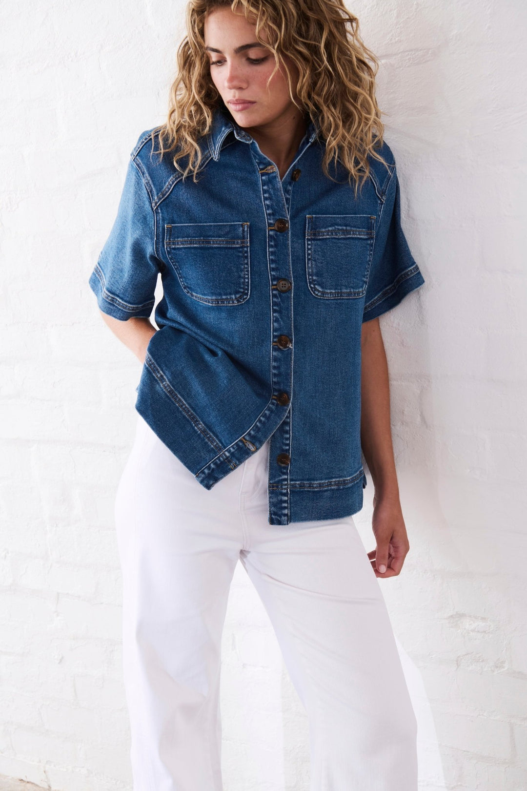 Zoe Shirt - Dakota Wash Kireina