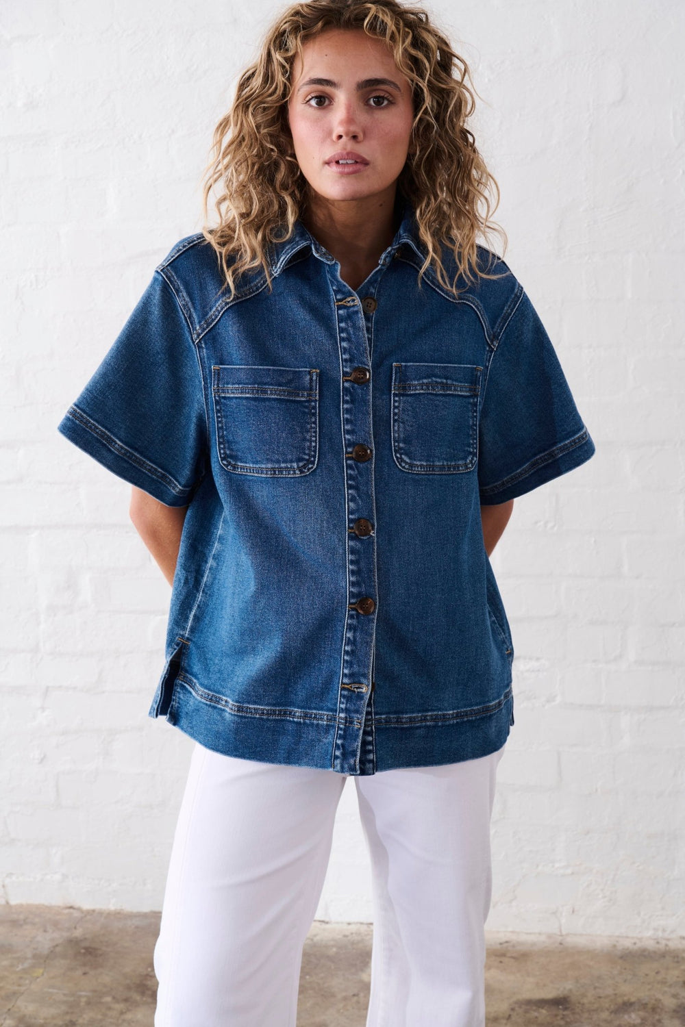 Zoe Shirt - Dakota Wash Kireina
