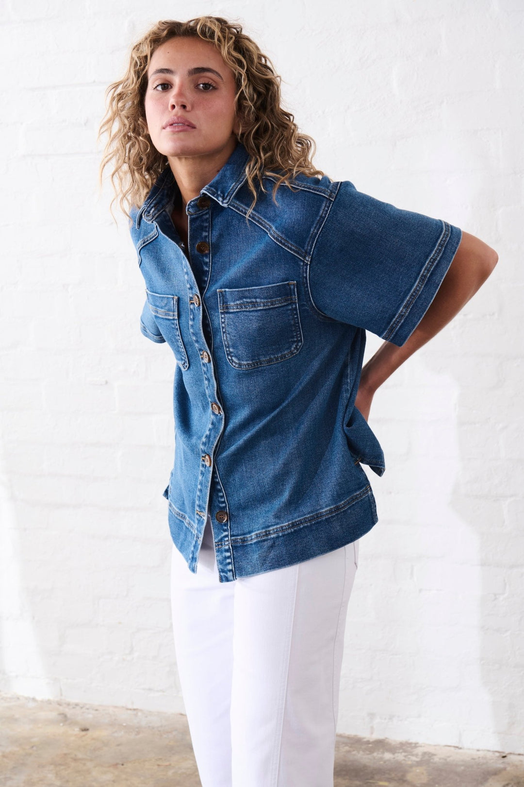 Zoe Shirt - Dakota Wash Kireina