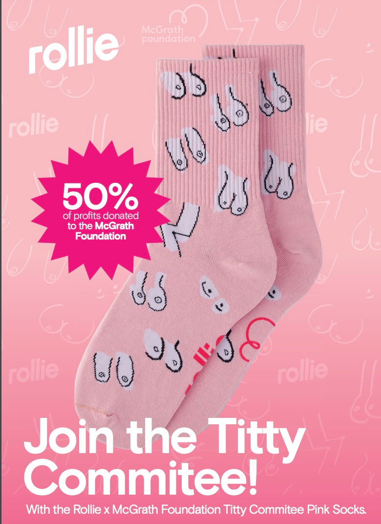 Rollie Mcgrath foundation Titty Socks SOCKS Rollie   
