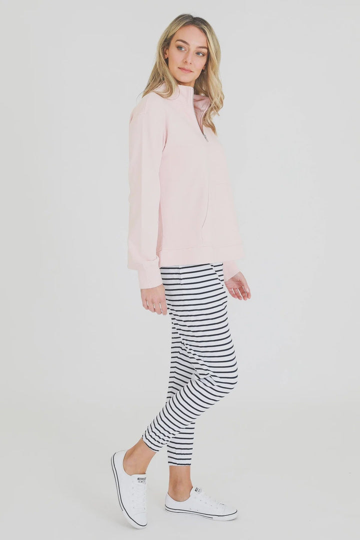 3rd Story Giana Sweater - Misty Rose Windcheater 3rd Story