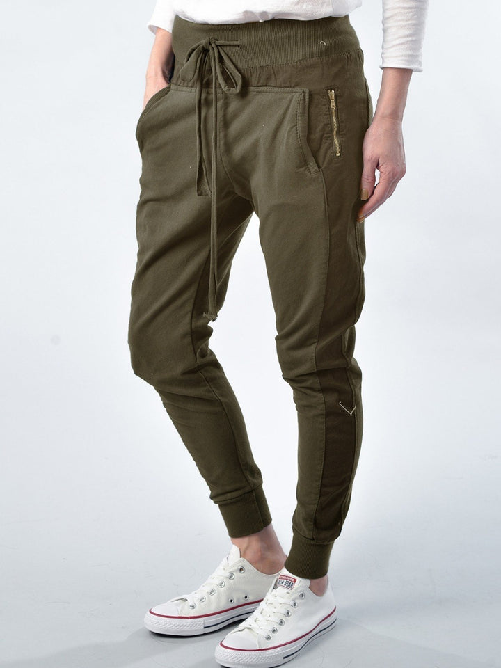 The Ultimate Joggers By Suzy D London Olive Bottoms Suzy D   
