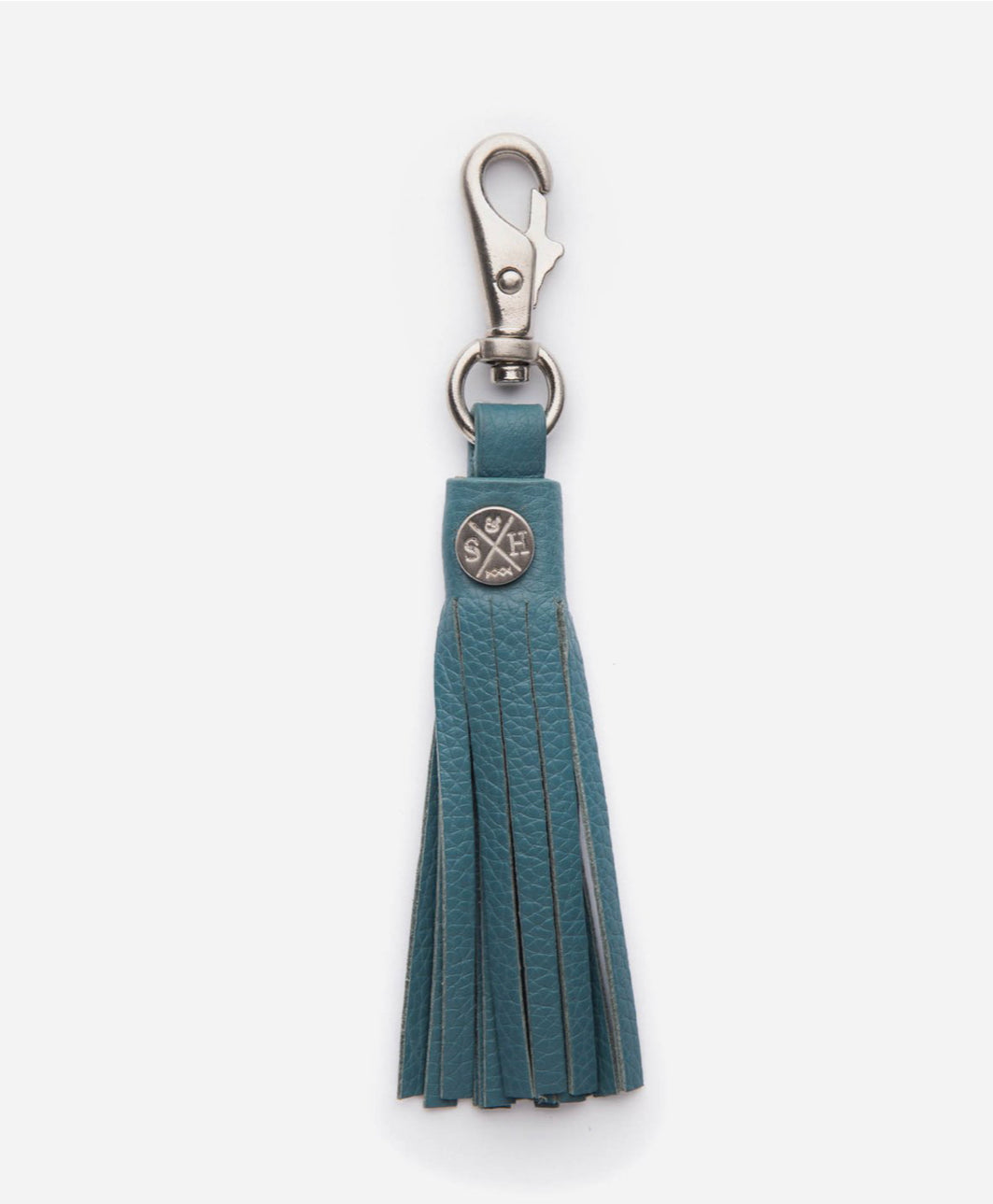 Leather Tassle - Teal Accessories Stitch and Hide   