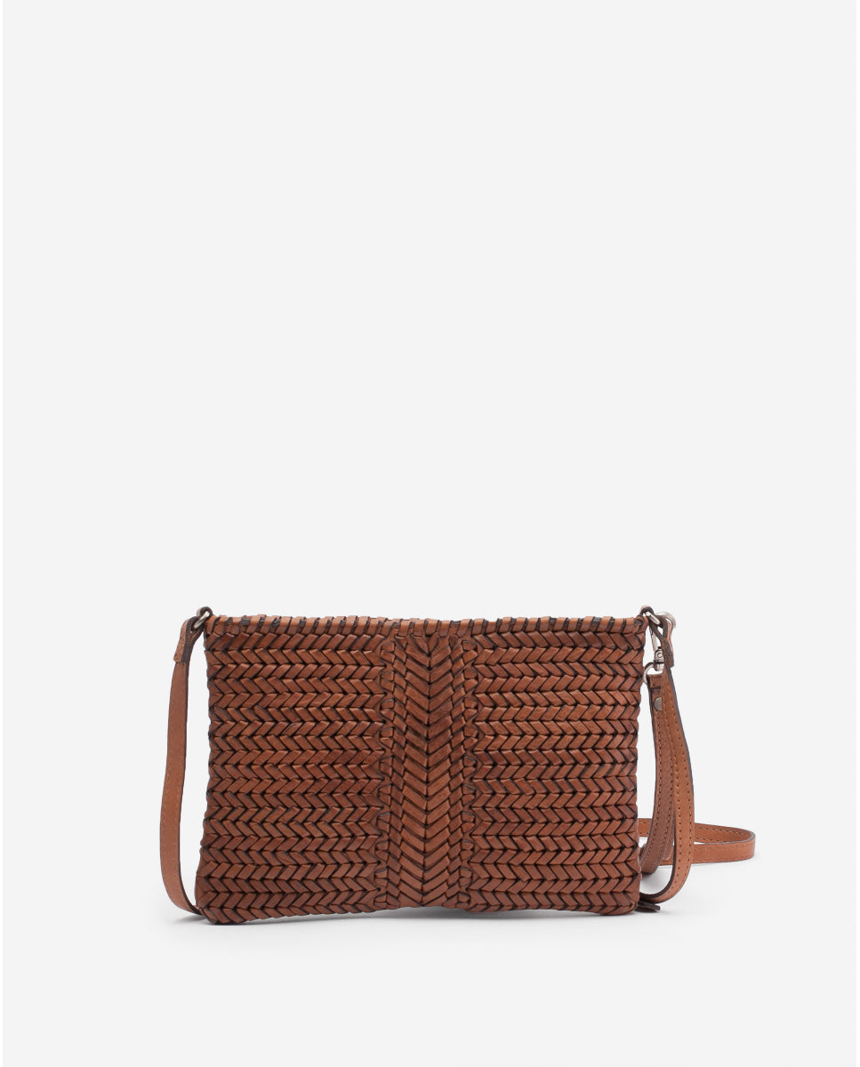 Bolso Biba  Andrews Leather Handbag -  MArron Handbags Biba   