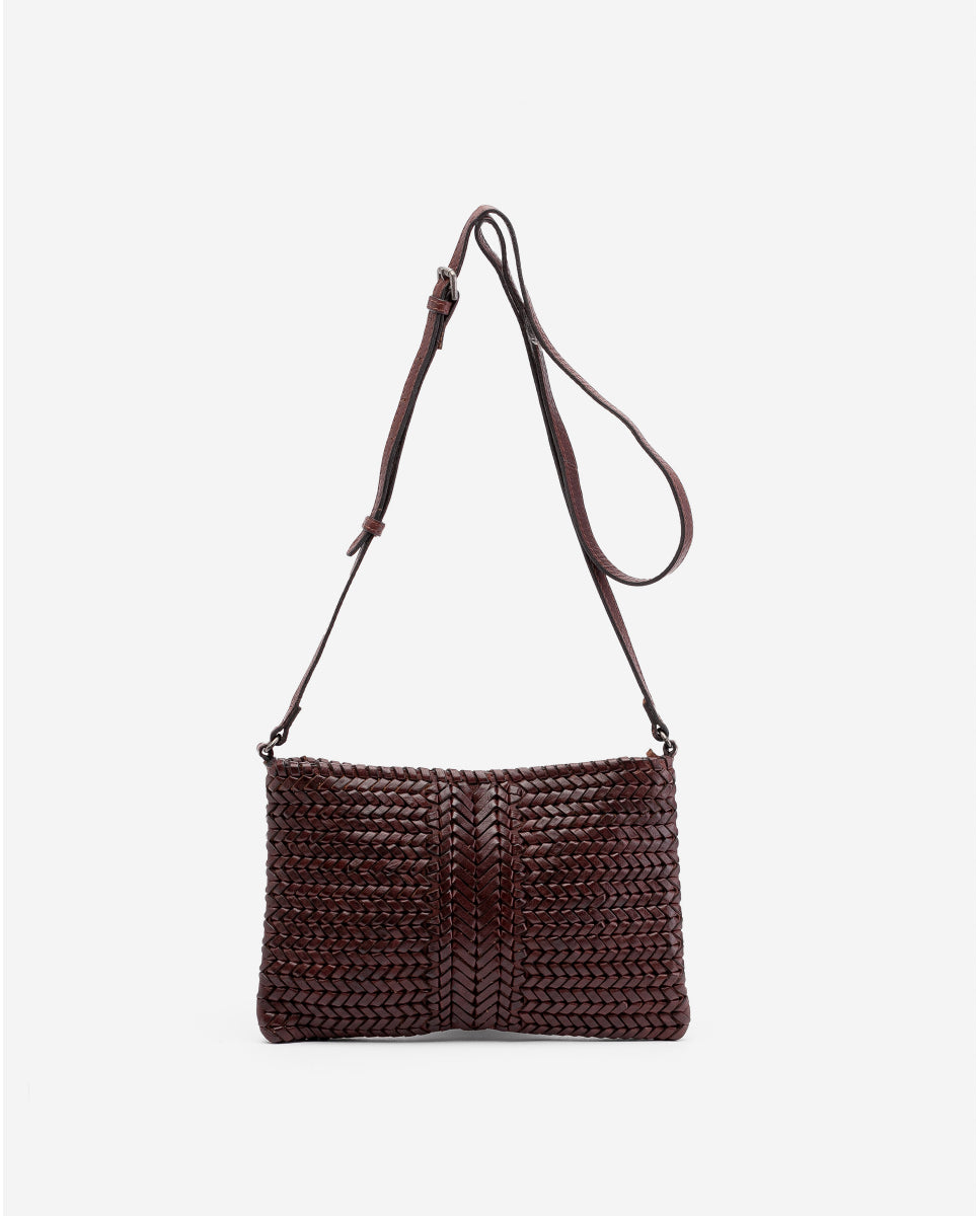 Biba Leather Handbag - Andrews -  Black Handbags Biba   