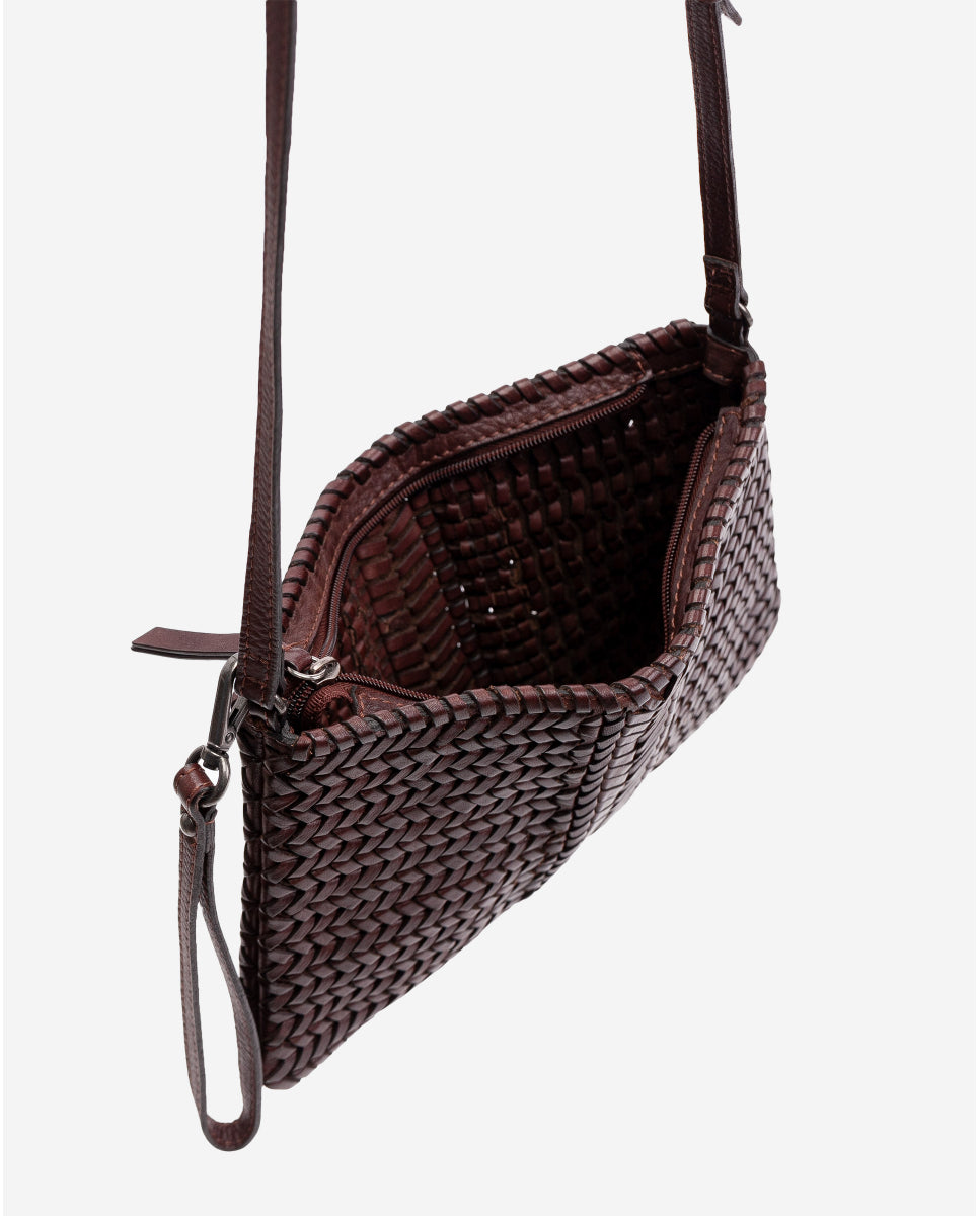 Biba Leather Handbag - Andrews -  Black Handbags Biba   